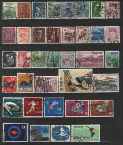 Лот: 25806196. Фото: 1. Япония 1948-59_003. Марки