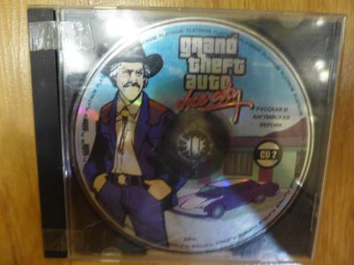 Лот: 7834910. Фото: 1. CD диск ( бокс ) игра Grand Theft... Игры для ПК