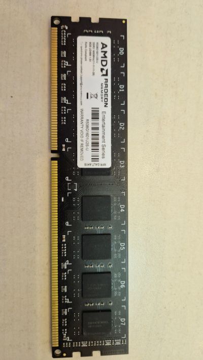 Лот: 25663318. Фото: 1. ОЗУ DDR3 8гб AMD R538G1601U2S-U. Оперативная память
