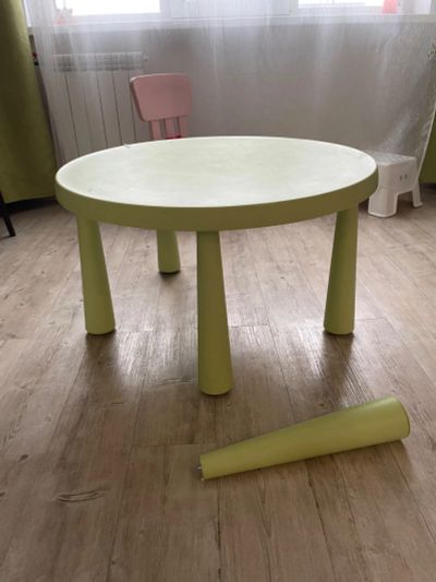 Лот: 21038222. Фото: 1. Стол ikea детский без ножки. Столики, стулья, парты