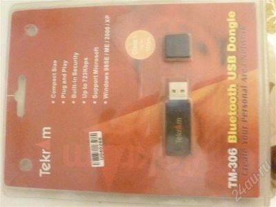 Лот: 618468. Фото: 1. Tekram TM-306. WiFi, Bluetooth адаптеры