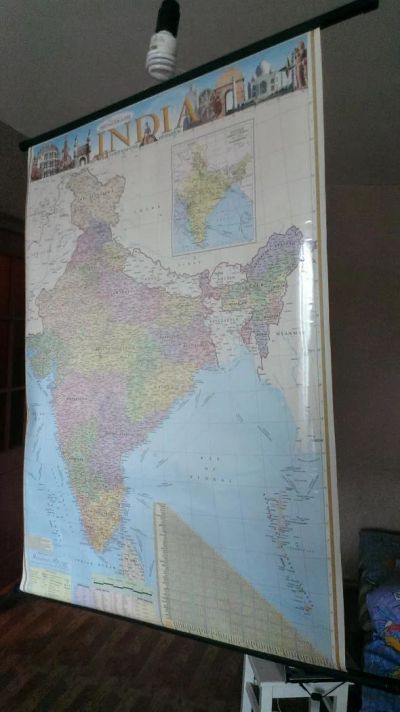 Лот: 5208287. Фото: 1. Карта индии. Разное