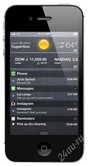 Лот: 2028762. Фото: 1. Apple iPhone 4S 16Gb (цвет черный... Кнопочные мобильные телефоны