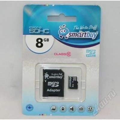 Лот: 3428029. Фото: 1. Карта памяти Smartbuy micro sd... Карты памяти