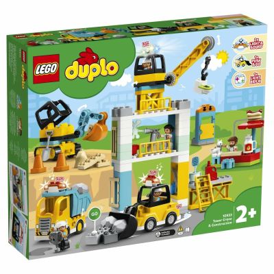 Лот: 25632618. Фото: 1. Lego 10933 Duplo Башенный кран... Конструкторы