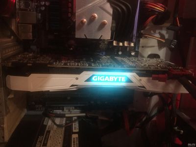 Лот: 13480958. Фото: 1. Видеокарта GigabyteGaming OC 1080... Видеокарты