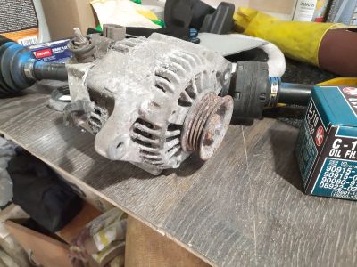 Лот: 18010947. Фото: 1. генератор toyota 1nz. Электрооборудование