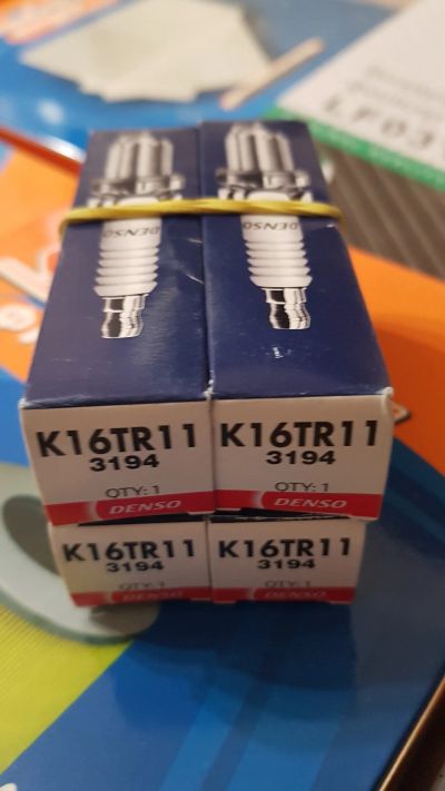 Лот: 19437490. Фото: 1. Свечи зажигания Denso K16TR11... Электрооборудование