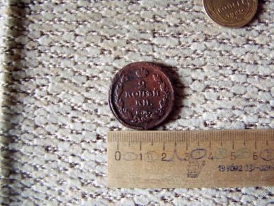 Лот: 5695598. Фото: 1. 2 копейки 1819 года. е.м. нм... Россия до 1917 года
