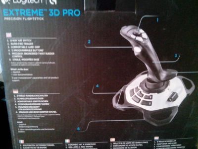 Лот: 6292989. Фото: 1. Джойстик Logitech Extreme 3D PRO. Рули, джойстики