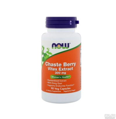 Лот: 14352972. Фото: 1. Now Foods, Chaste Berry Vitex... Спортивное питание, витамины