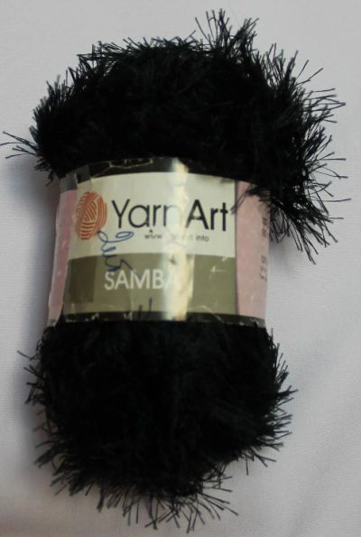 Лот: 11167381. Фото: 1. Пряжа Yarnart Samba травка 100г-150м... Ткани, нитки, пряжа