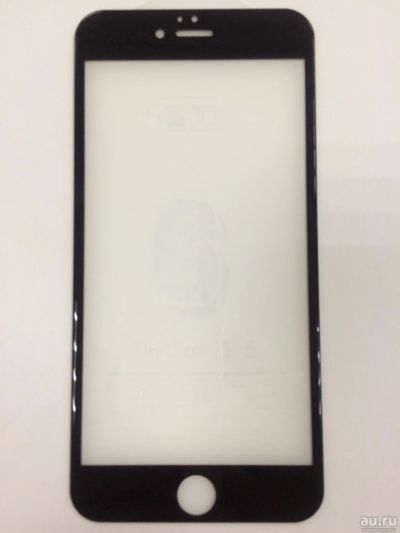 Лот: 12878804. Фото: 1. Защитное стекло iPhone 6 Plus... Дисплеи, дисплейные модули, тачскрины