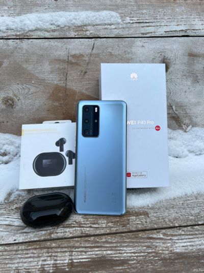 Лот: 18562395. Фото: 1. Huawei p40 + huawei FreeBubs pro. Смартфоны