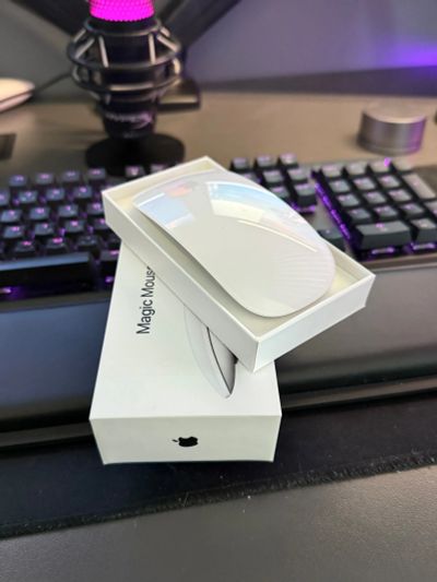 Лот: 25124628. Фото: 1. Apple magic mouse 3. Клавиатуры и мыши