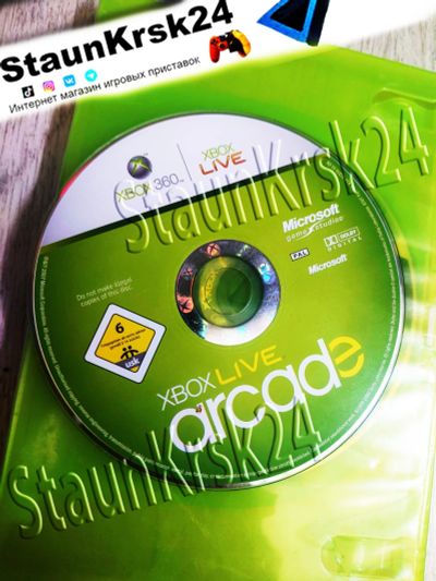 Лот: 19225237. Фото: 1. Xbox Live Arcade , лицензионный... Игры для консолей