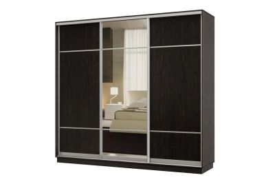 Лот: 24989936. Фото: 1. Шкаф-купе 3-дверный Hoff Практик... Шкафы, шкафы-купе