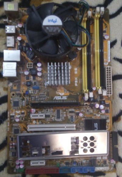 Лот: 11829511. Фото: 1. Материнская плата Asus P5K-SE. Материнские платы