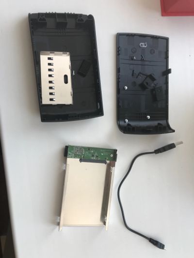 Лот: 19978419. Фото: 1. Коробка для hdd 2.5”, состояние... Жёсткие диски (HDD)