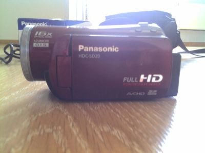 Лот: 2993070. Фото: 1. Panasonic HDC-SD20. Видеокамеры