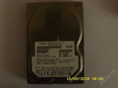 Лот: 269513. Фото: 1. HITACHI 120gb. Жёсткие диски (HDD)