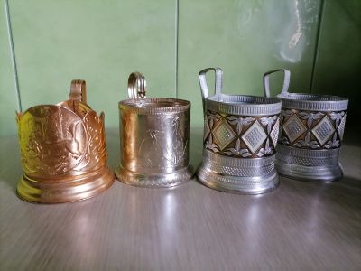 Лот: 20628060. Фото: 1. Подстаканники. Предметы интерьера и быта