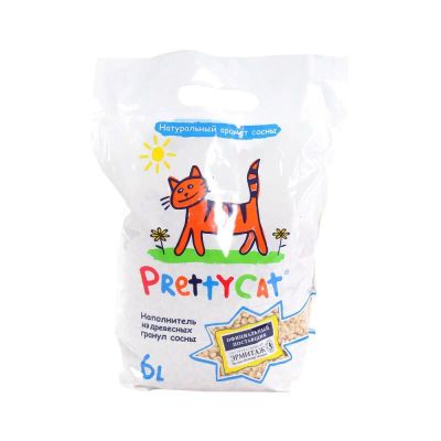 Лот: 10406561. Фото: 1. Наполнитель pretty cat для кошек... Миски, лотки, наполнители