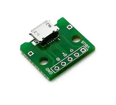 Лот: 11508580. Фото: 1. MicroUSB разъем на печатной плате... Печатные платы