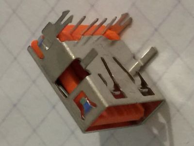 Лот: 12192468. Фото: 1. Разъем usb2 для ноутбука(acer... Разъёмы