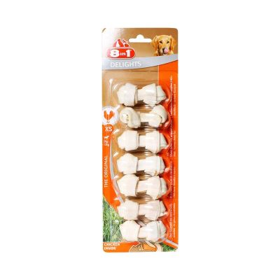 Лот: 10400782. Фото: 1. лакомство 8in1 Delights Xs Косточка... Корма