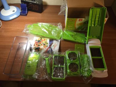 Лот: 7046013. Фото: 1. Терка овощерезка Nicer Dicer plus... Кухонные аксессуары