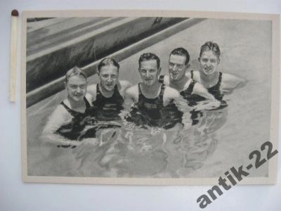 Лот: 6268999. Фото: 1. Олимпиада Лос-Анджелес 1932 Плаванье... Фотографии