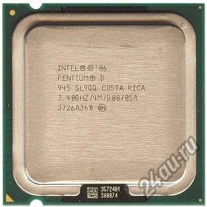 Лот: 6843883. Фото: 1. Прцессор Intel Pentium® D 945... Процессоры