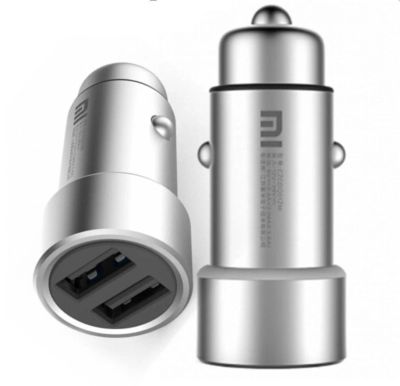 Лот: 9870123. Фото: 1. Xiaomi Car Charger 2 USB автомобильное... Зарядные устройства, блоки питания, адаптеры сетевые для смартфонов