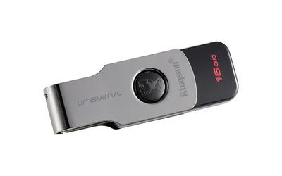Лот: 11960843. Фото: 1. 16Гб Kingston Data SWIVL USB 3... USB-флеш карты