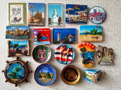 Лот: 25038326. Фото: 1. магнит на холодильник 18шт одним... Магниты сувенирные