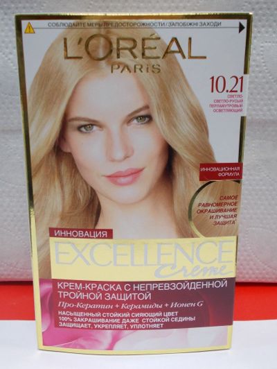 Лот: 9302390. Фото: 1. L`Oreal Excellence Creme стойкая... Уход за волосами 