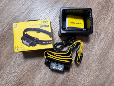 Лот: 25801769. Фото: 1. Налобный фонарь Nitecore NU43. Фонарики