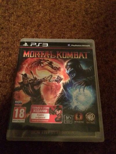 Лот: 6118836. Фото: 1. Диск Mortal Kombat для sony playstation... Игры для консолей