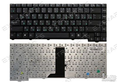 Лот: 15962076. Фото: 1. Клавиатура ASUS F3 (RU) черная... Клавиатуры для ноутбуков
