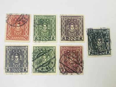 Лот: 23963338. Фото: 1. Портрет женщины. Неполная серия... Марки