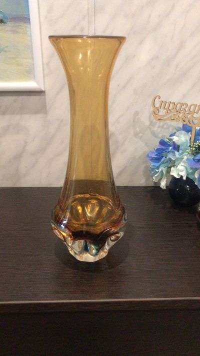 Лот: 18138172. Фото: 1. Ваза для цветов Чехословакия. Вазы