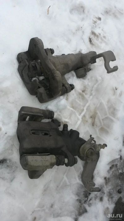 Лот: 9145829. Фото: 1. Суппорт. 2 шт. Задние. Хонда Аккорд... Тормозная система