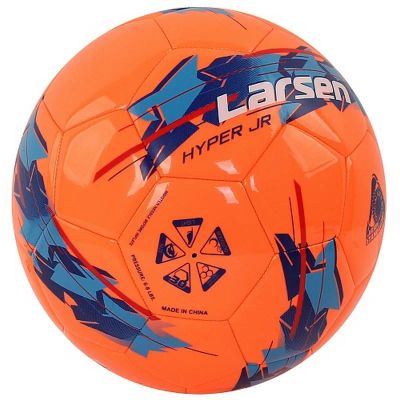 Лот: 22356564. Фото: 1. Мяч футбольный Larsen Hyper JR... Мячи, ракетки, шайбы, клюшки