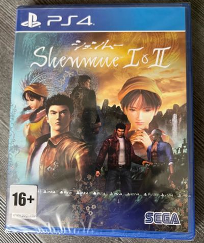 Лот: 20369509. Фото: 1. Диск Shenmue I-II PS4. Игры для консолей