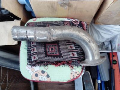 Лот: 9397512. Фото: 1. Труба 60 с фланцем,под выхлоп. Выхлопная система