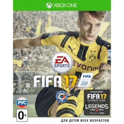 Лот: 8727488. Фото: 1. FIFA 17 Xbox One [Новая] ДИСК. Игры для консолей