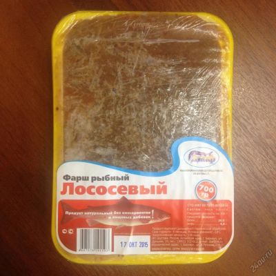 Лот: 6343376. Фото: 1. Фарш рыбный лососевый. Икра, рыба, морепродукты