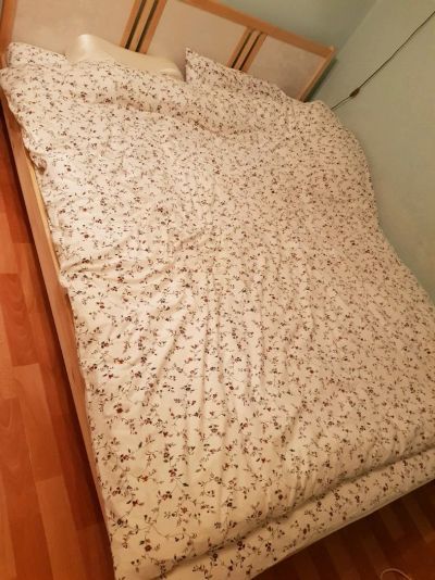 Лот: 10975871. Фото: 1. Кровать двуспальная Икеа Ikea... Кровати