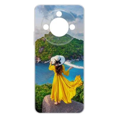 Лот: 25086774. Фото: 1. Чехол Krutoff Clear Case "Платье... Чехлы, бамперы